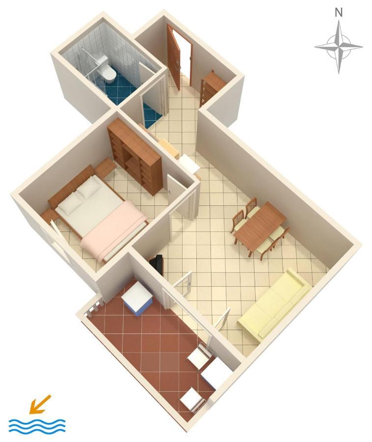 Apartments With A Parking Space Mandre, Pag - 6405 Kolan Exteriör bild